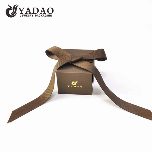 jewelry box with ribbon/custom color