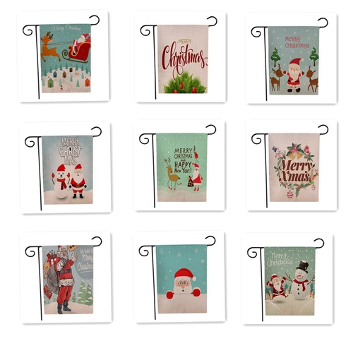 12*18 inch Garden Flags for Yard Holiday and Seasonal Decorative Flags Small Garden Outdoor Decorative