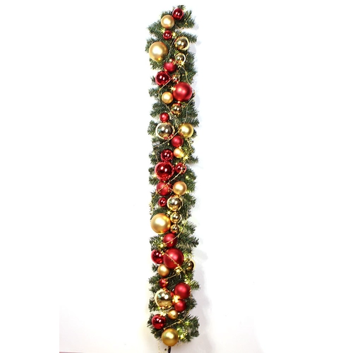 170 cm battery operated christmas garland
