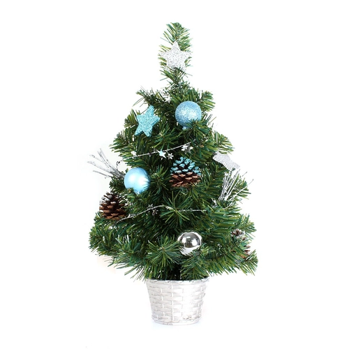 2' tavolo led luce artificiale pvc albero di Natale