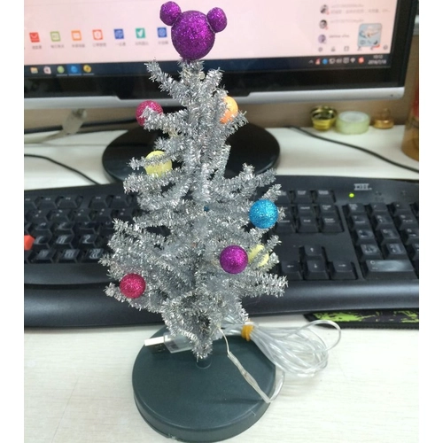 8 Zoll Mini Tischplatte led Weihnachtsbaum
