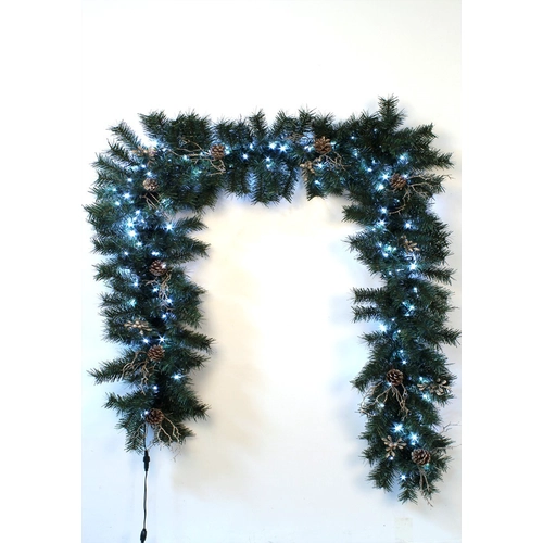 9ft Luxury led christmas garland