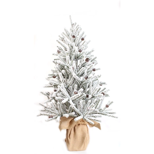 Artificiale che accorrevano a spirale cristallo mini alberi di Natale del led