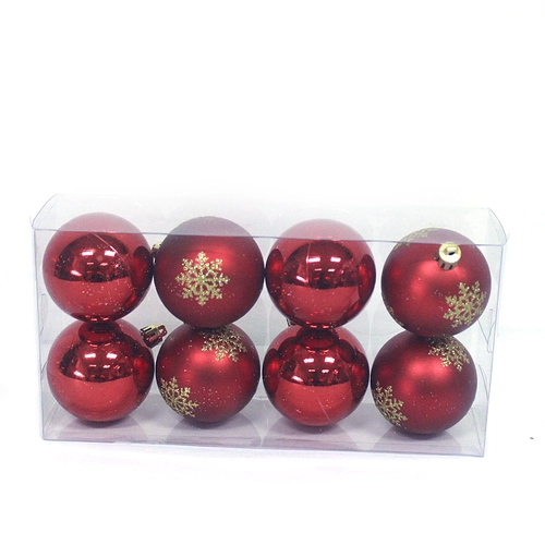 Attractive Plastic Christmas Ornament Ball With Painting