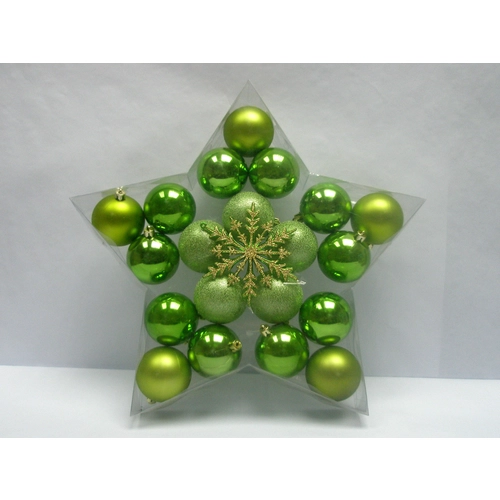 Sfera di Natale plastica di qualità superiore attraente
