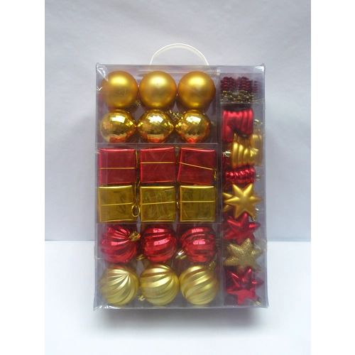 Kit de decoração do Natal bola enforcamento