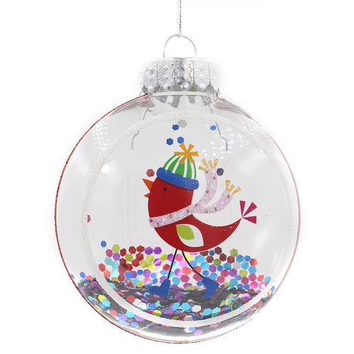 Angepasste robuste Weihnachtskugel Glas