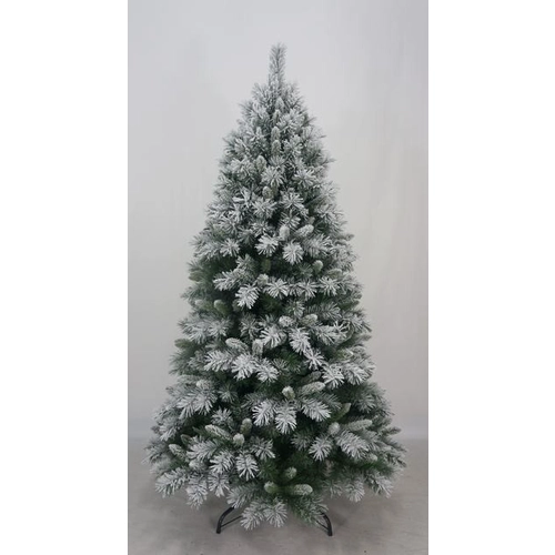 Dichte künstliche Spirale Flocken Weihnachten Bäume