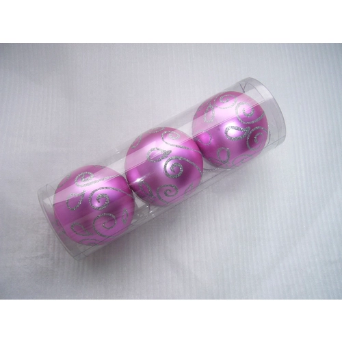 Distinctive Plastic Decorating Christmas Ball