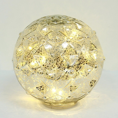 Excellent Quality Glass Lighted Ball Ornament