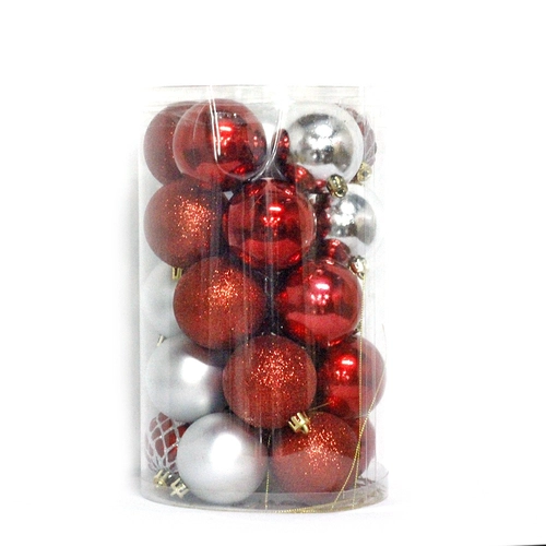 Fashionable Plastic Ball Christmas Decor