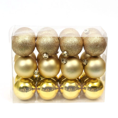 Fashionable plastic good quality christmas decoration ball