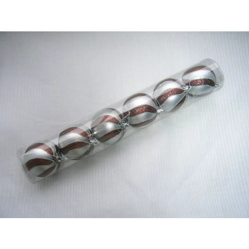 Splendida plastica decorare Handmade palla di Natale