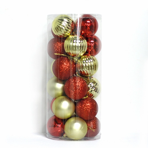 Promotional Plastic Christmas Ball Decoration