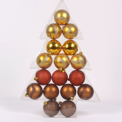 Promotional salable shatterproof Christmas ball set