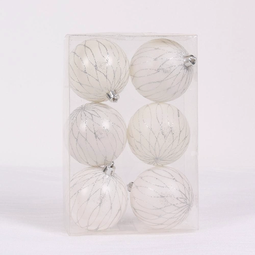 Salable new type plastic decorative Xmas hanging ball