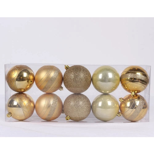 Trendy Plastic Christmas Ball Ornament