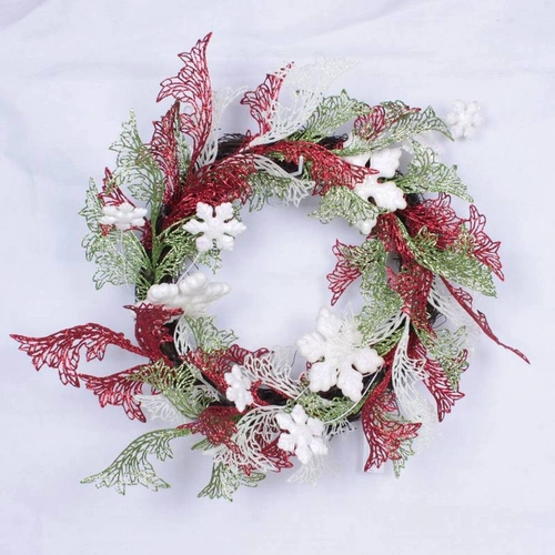 Twig lighted up outdoor christmas wreaths