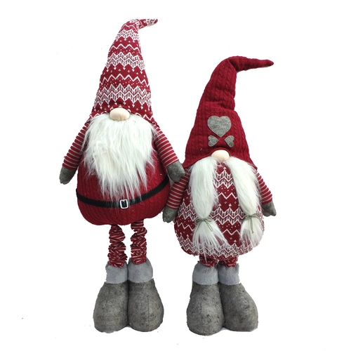 Wholesale Christmas tree gift toys Home Hanging Decoration Felt Fabric Lovely Christmas faceless doll