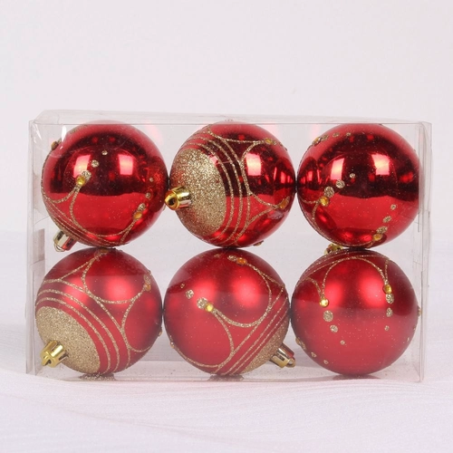 Sprzedaż hurtowa wiszące z tworzywa sztucznego Christmas cacko