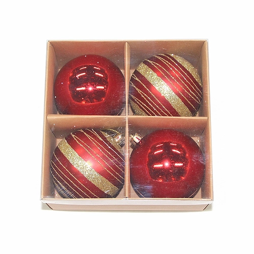 Hot Selling Plastic Xmas Tree Ornament Ball With Ornaments