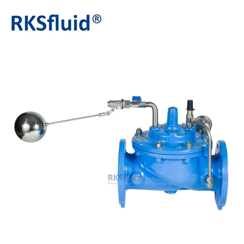 中国工厂批发遥控浮动阀铸铁身体潜水液压浮子带有执行器