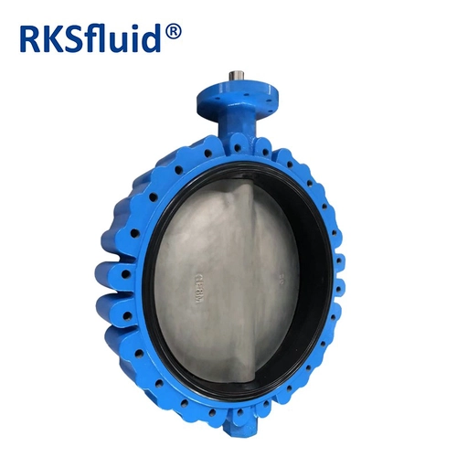 Vente chaude SS304 MANUEL CENTRE LIGNE PRESSION DUCTILE DUCTILE RÉDUCTION DN VALVE DE BUTTERFLY DE TYPE DE TYPE DN 500 avec prix compétitif