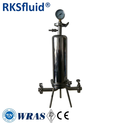 Multi cartridge style filter Stainless steel SS316L filtration system