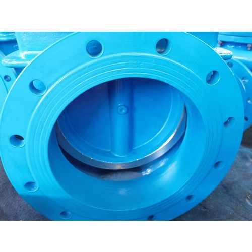 PN10 GGG50 Water Gate Valve BS5163 Flange Ductile Iron Metal Seated Gate Valve DN100 for Water Treatment