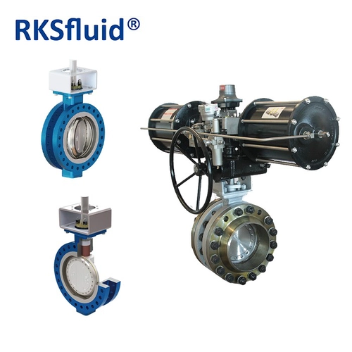 デザインゼロ漏れ3つのオフセットバタフライ弁耐火RKSFluid