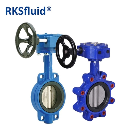 RKSfluid VENDITA CALDA PN16 DN50 CHITTURA DUTTILE VALVOLA FARFLA PERSONABILE