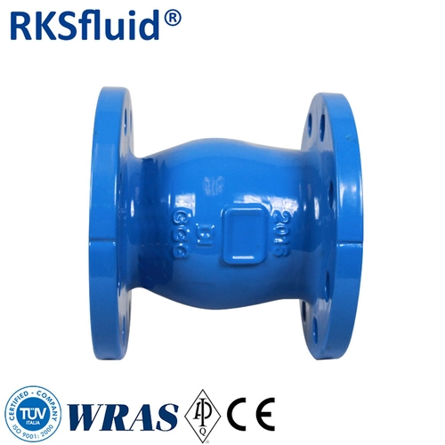 RKSfluid PN16 nozzle check valve ductile iron DN80 3“ flange silent check valve price