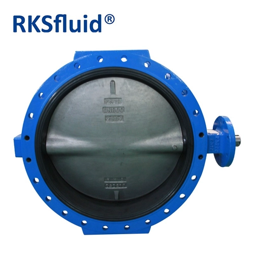 RKSfluid chinese valve large size DN800 PN10 flanged cast iron butterfly valve manufacturer