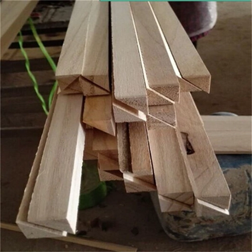 19x19x2500mm dekorative Paulownia Bord