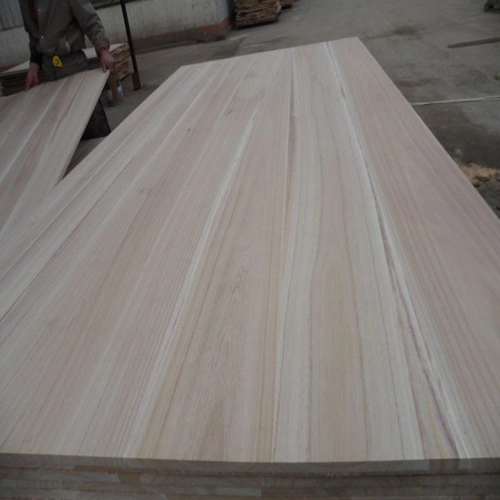 China fabricante Paulownia borde pegado tablero para muebles ataúd