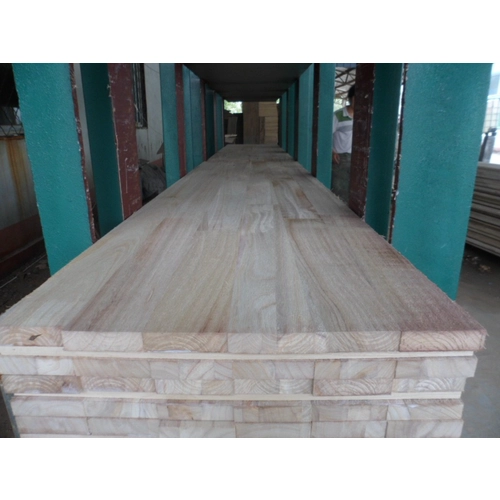 Certificada pelo FSC dedo S4S Paulownia bordo conjunta para moldura da porta