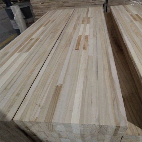 Poplar Beech Birch Paulownia مع الخيزران لصنع النوى الخشبية على الجليد
