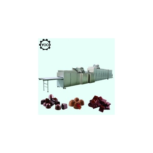 China fully automatic chocolate moulding line/chocolate depositor machine/chocolate making machine manufacturer