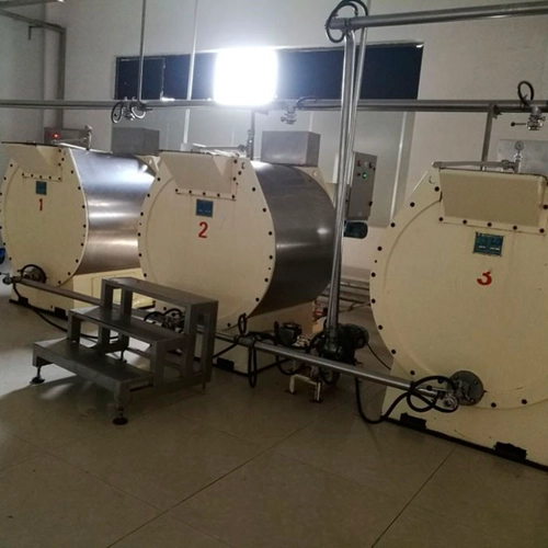 large capacity 500kg per batch fine grinded chocolate mass processing equipment