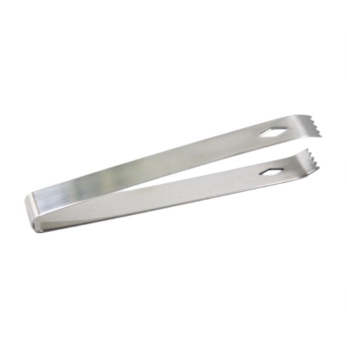 China Serrated Stainless Steel Ice Tongs manufacturer