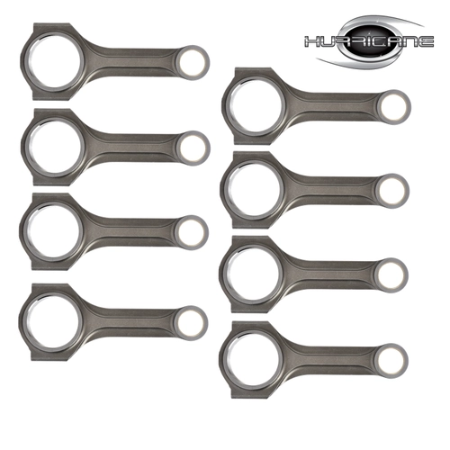 Big Block Ford 429-460 Forjado 4340 STEEL X-BEAM CONRODS 6.605 "Longitud