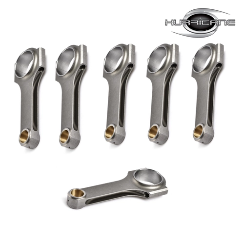 Bielas de viga en H para Toyota 1FZ 1FZFE 154mm Longitud de varilla 6PCS