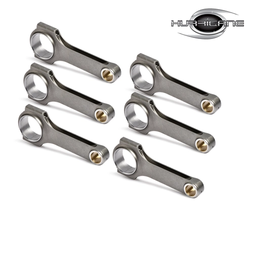 6er-Set geschmiedete BMW E36 M50B25 M50B28 Pleuelstangen, Länge 135 mm, Länge c / c
