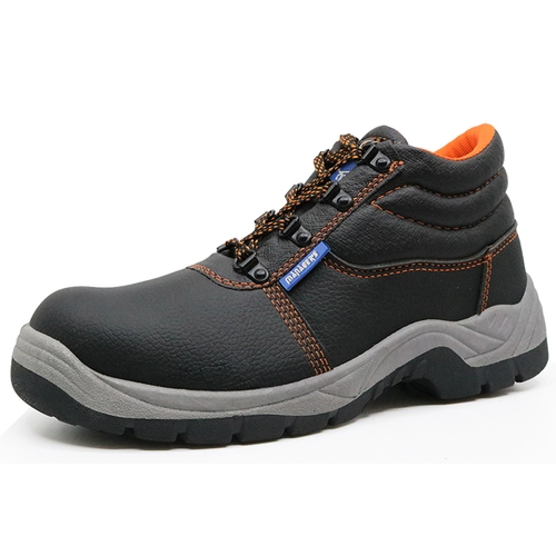 China HS5000 PVC injection steel toe manager safety shoes pakistan manufacturer