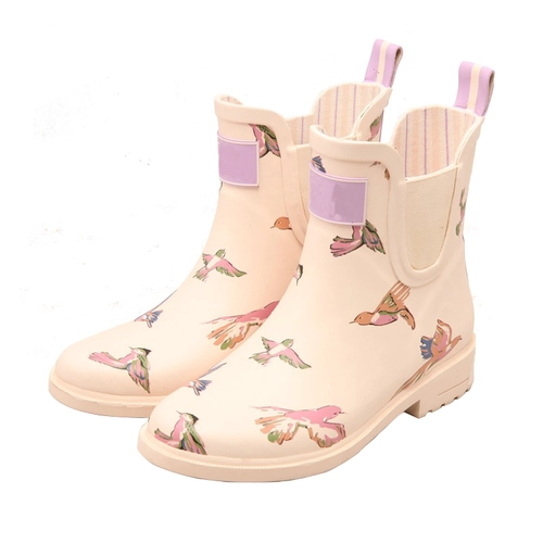 China RB-005 New style best rubber rain boots for women manufacturer