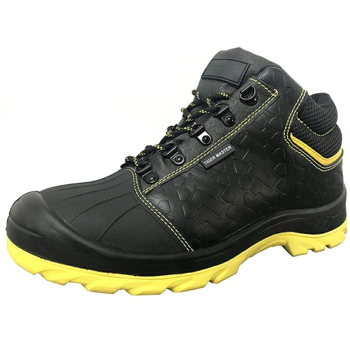 China SJ0220Y CE approved anti slip leather steel toe puncture proof safety shoes industrial manufacturer