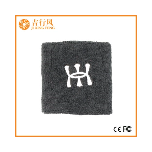 cotton towel wristband suppliers bulk wholesale high quality black cotton sport wristband