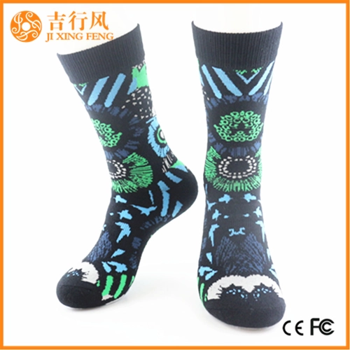 men cotton socks suppliers and manufacturers manufacture cartoon pattern knitted sport men socks