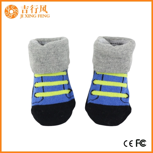 chaussettes de bonbons nouveau-né fabricants gros chaussettes de bébé en coton personnalisé 3D