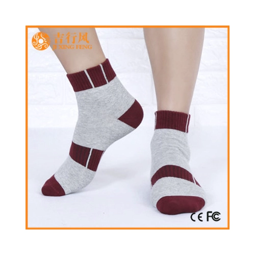 medias de algodón de nylon calcetines calcetines de encargo del deporte del tobillo al por mayor del comerciante